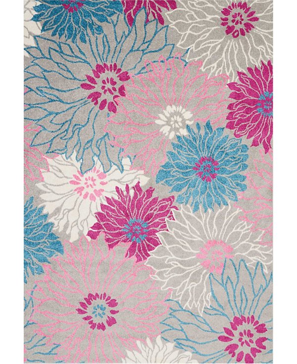 Zeal ZEA17 6'7" x 9'6" Area Rug