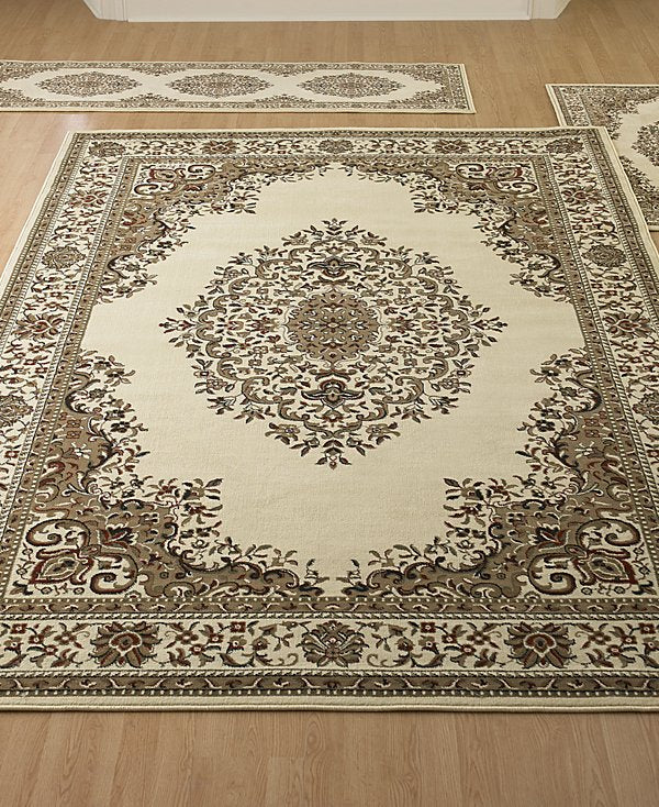 CLOSEOUT! Roma Kerman Ivory 3-Pc. Rug Set