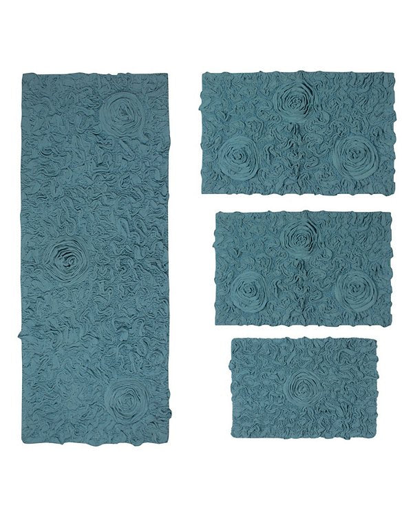 Bell Flower. Bath Rug Set