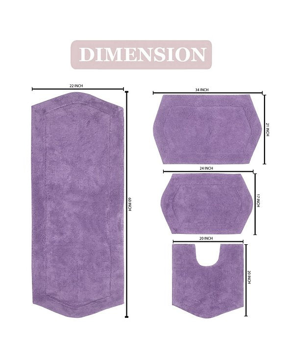 Waterford 4-Pc. Bath Rug Set